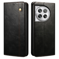 CaseBody OnePlus 12 Retro Bookcase Zwart