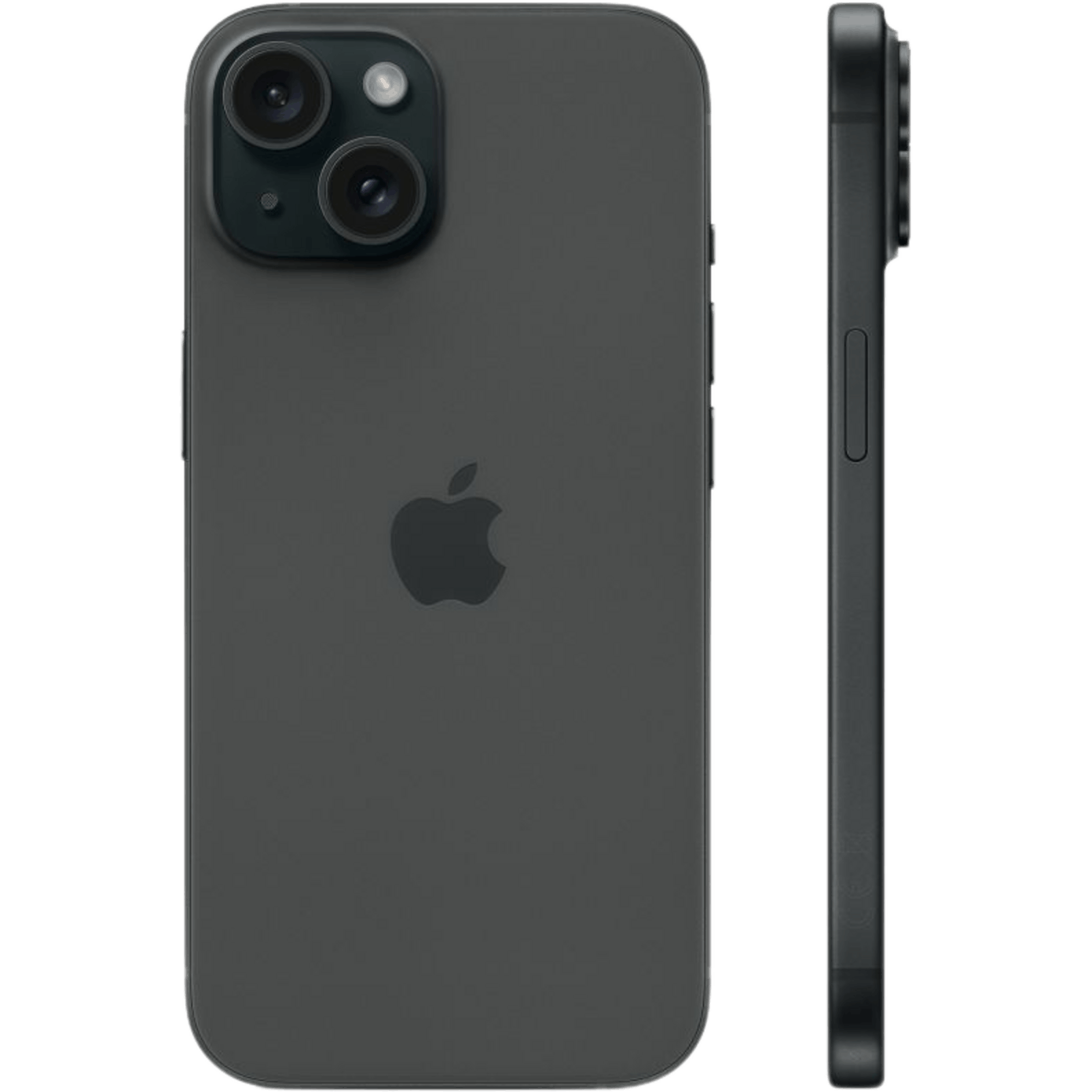 Apple iPhone 15 Plus Black - Zijkant