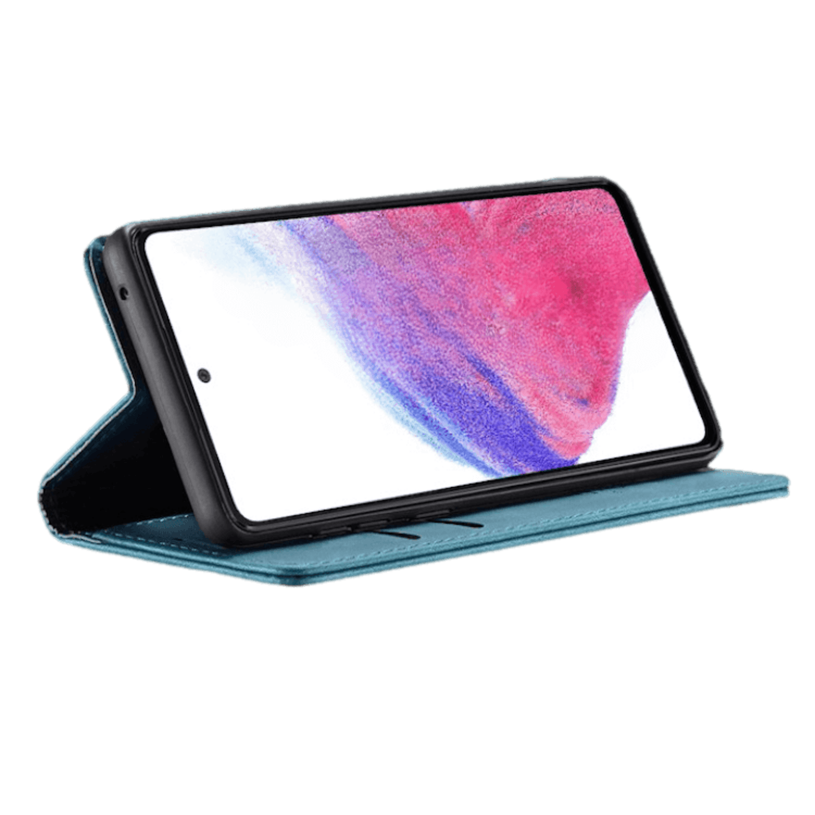 Caseme Samsung Galaxy A54 Business Wallet Bookcase Hoesje Blauw