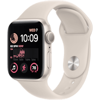 Apple Watch SE 2022 Starlight - Voorkant