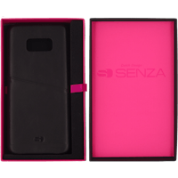 Senza Galaxy S8 Plus Pure Leather Case Black Card