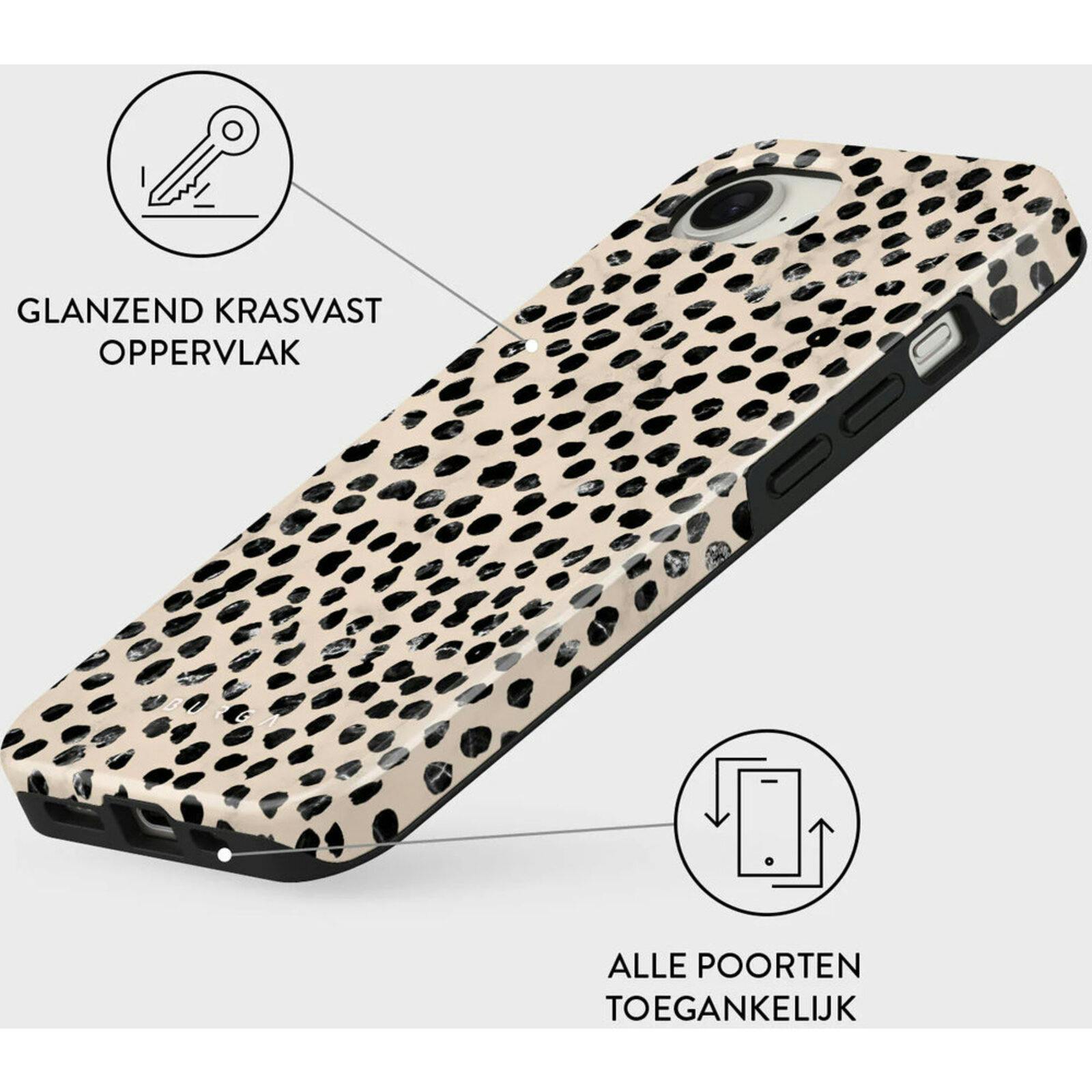 Burga iPhone 16e Hoesje Almond Latte