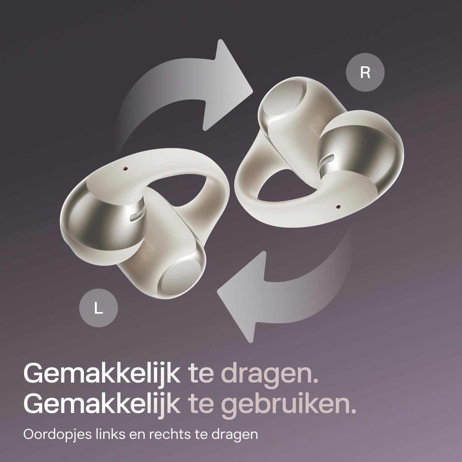 Shokz OpenDots ONE Grijs