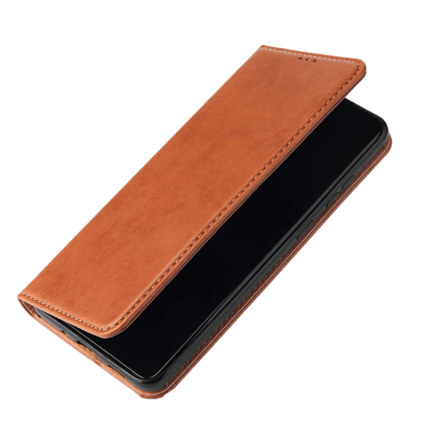 Fierre Shann Samsung Galaxy S20 Plus Slim Wallet Hoesje Bruin