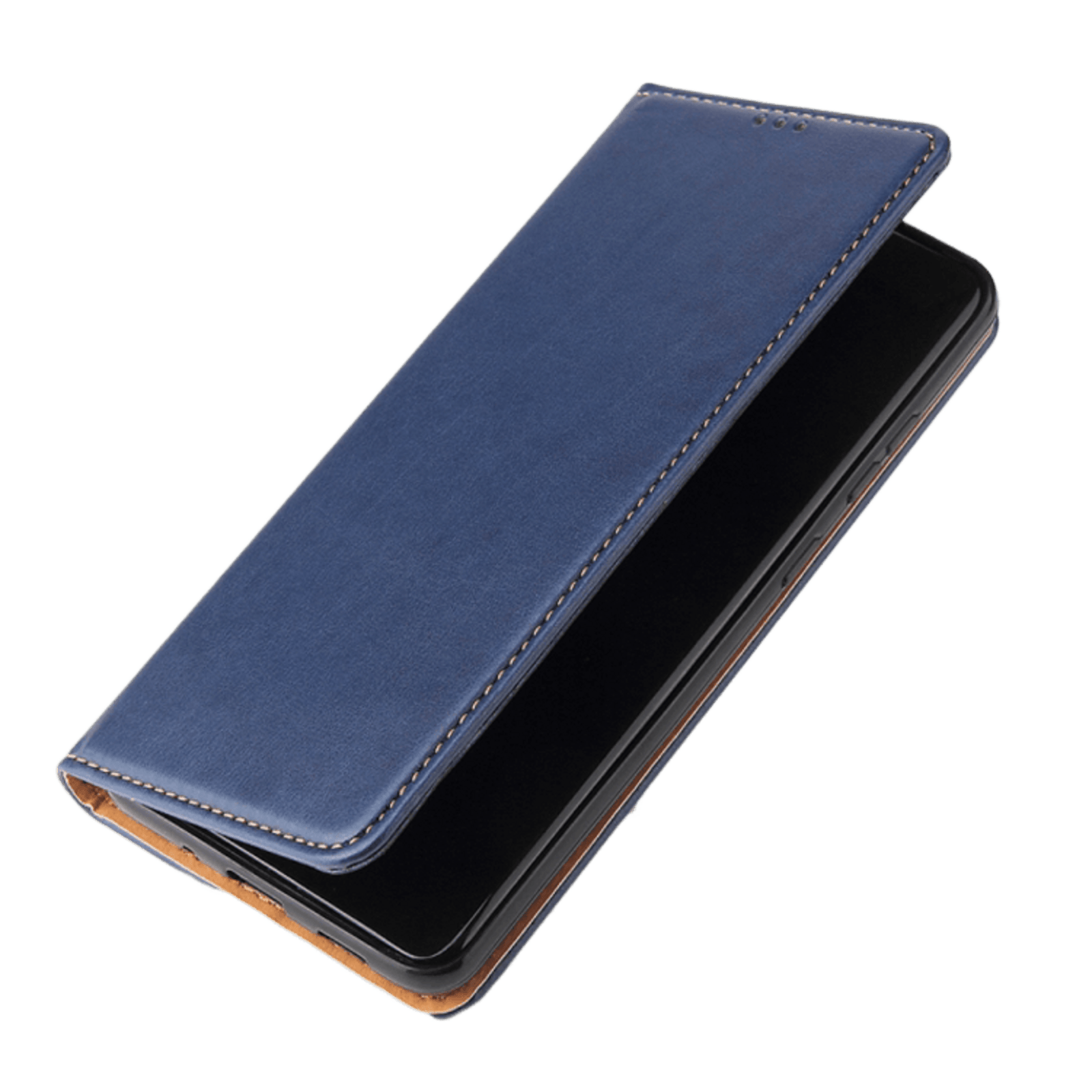 Fierre Shann Samsung Galaxy S20 Ultra Slim Wallet Hoesje Blauw