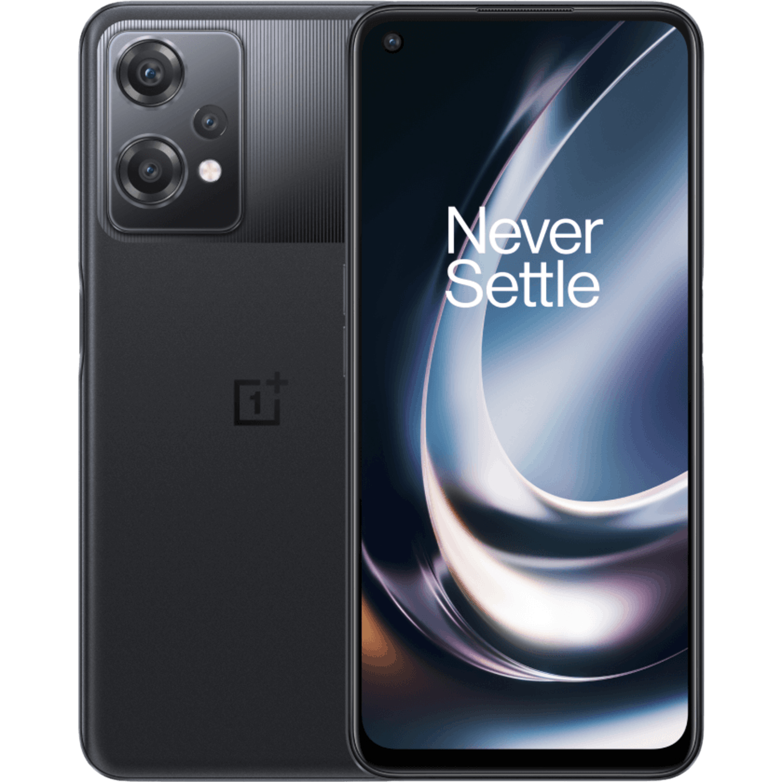 OnePlus Nord CE2 Lite 5G Black Dusk - Voorkant & achterkant