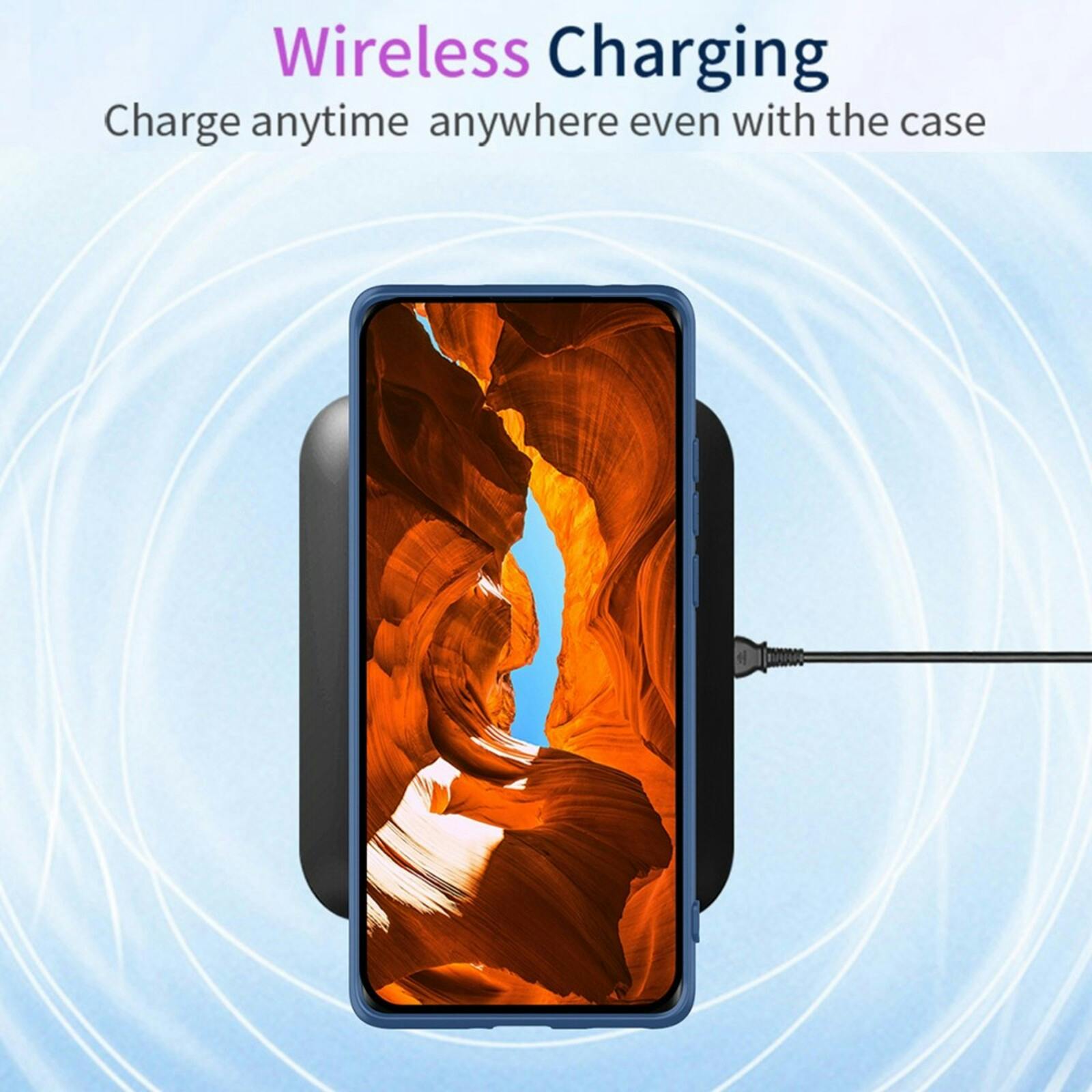 Mocaa Samsung Galaxy A57 Siliconen Magnetische Case Zwart