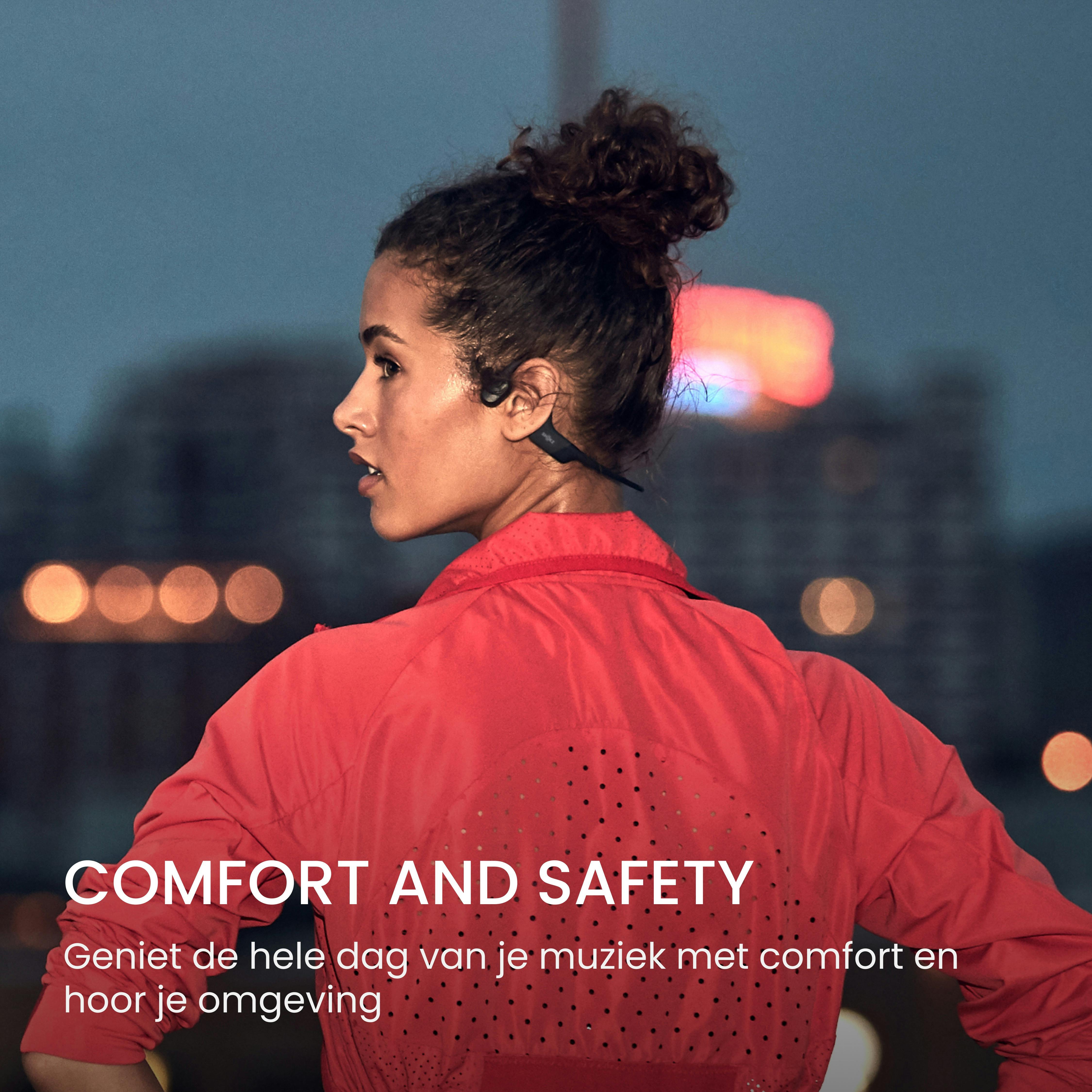 Shokz OpenRun USB-C Zwart