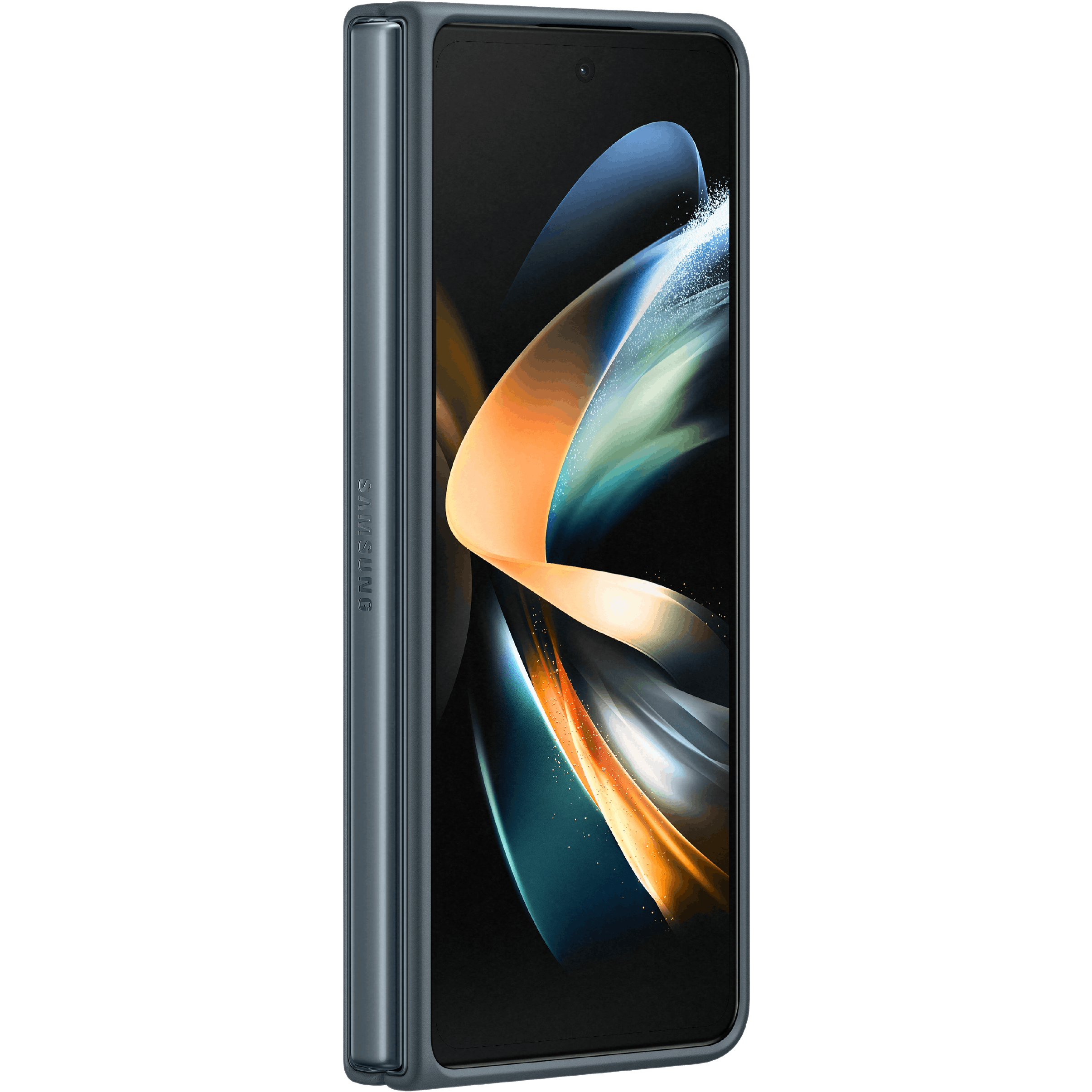 Samsung Galaxy Z Fold4 Leren Hoesje Groen