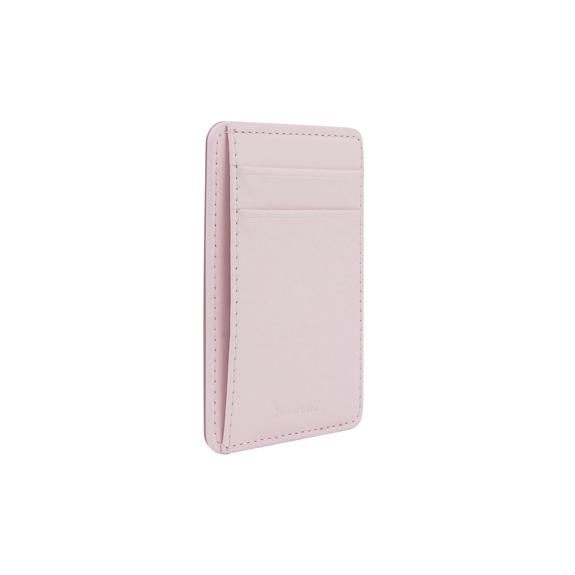 Musthavz MagSafe Vegan Leather Wallet Roze