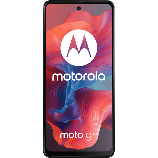 Motorola Moto G04 Concord Black - Voorkant