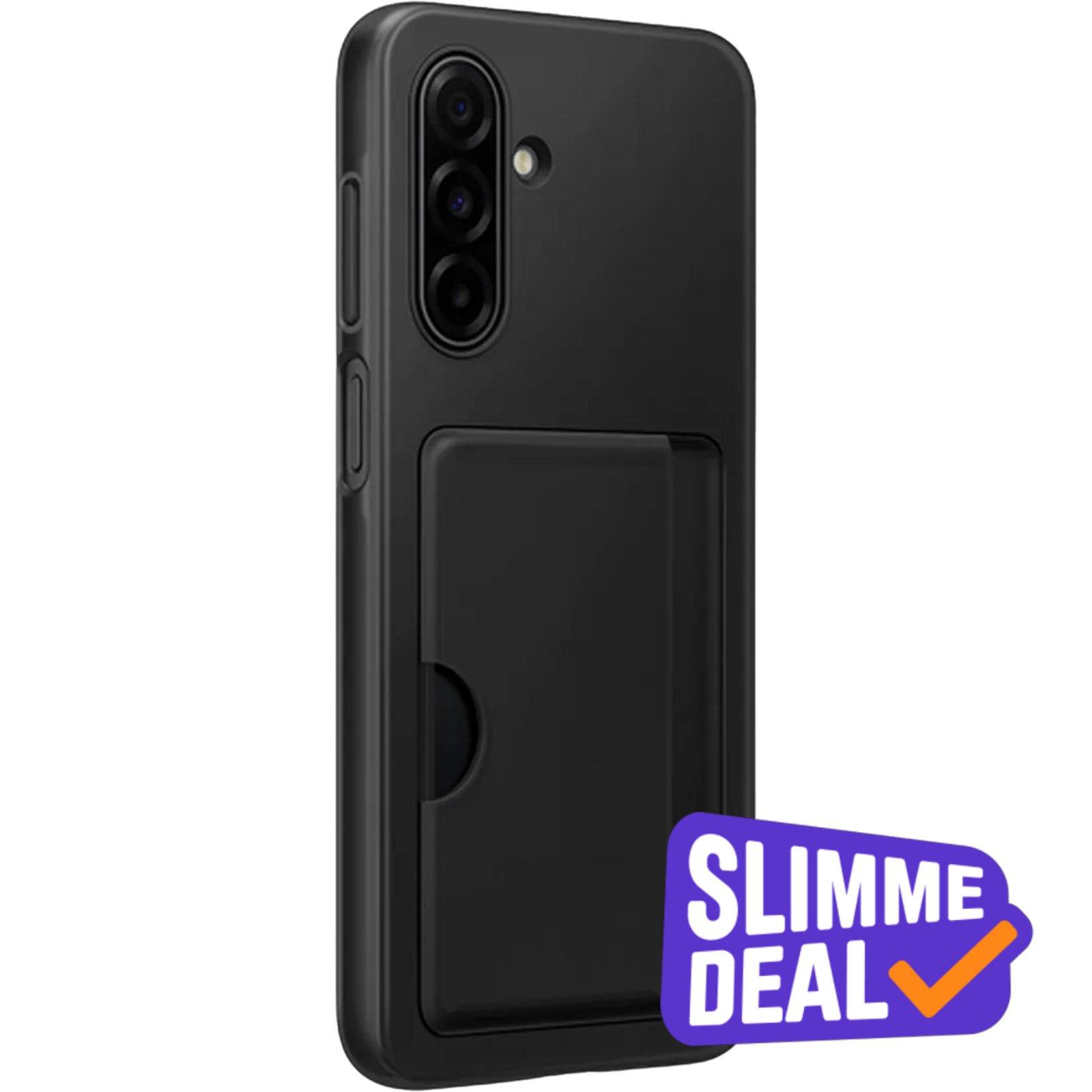 Samsung Galaxy A26 Card Slot Case Zwart