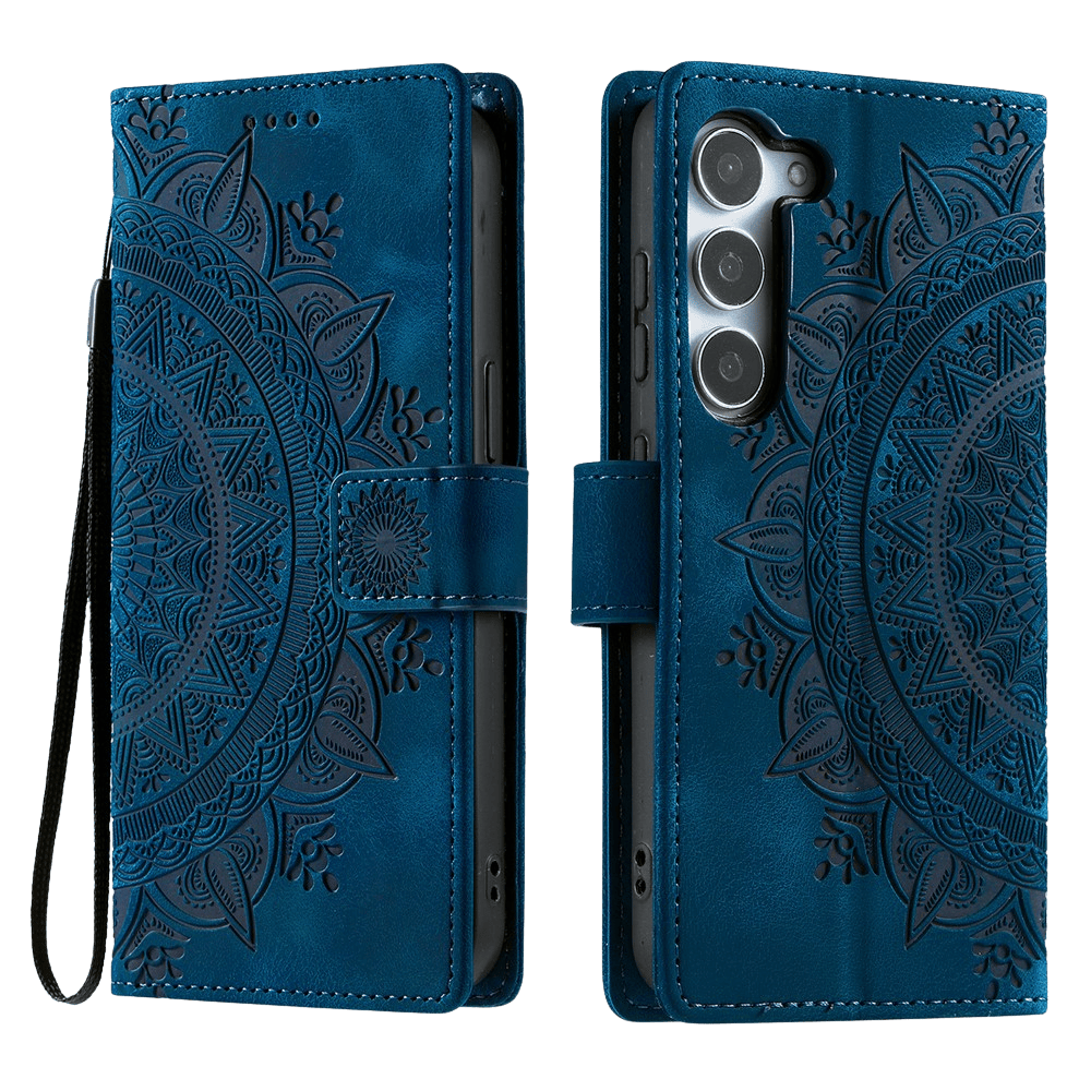 Comfycase Samsung Galaxy S26 Mandala Bookcase Blauw