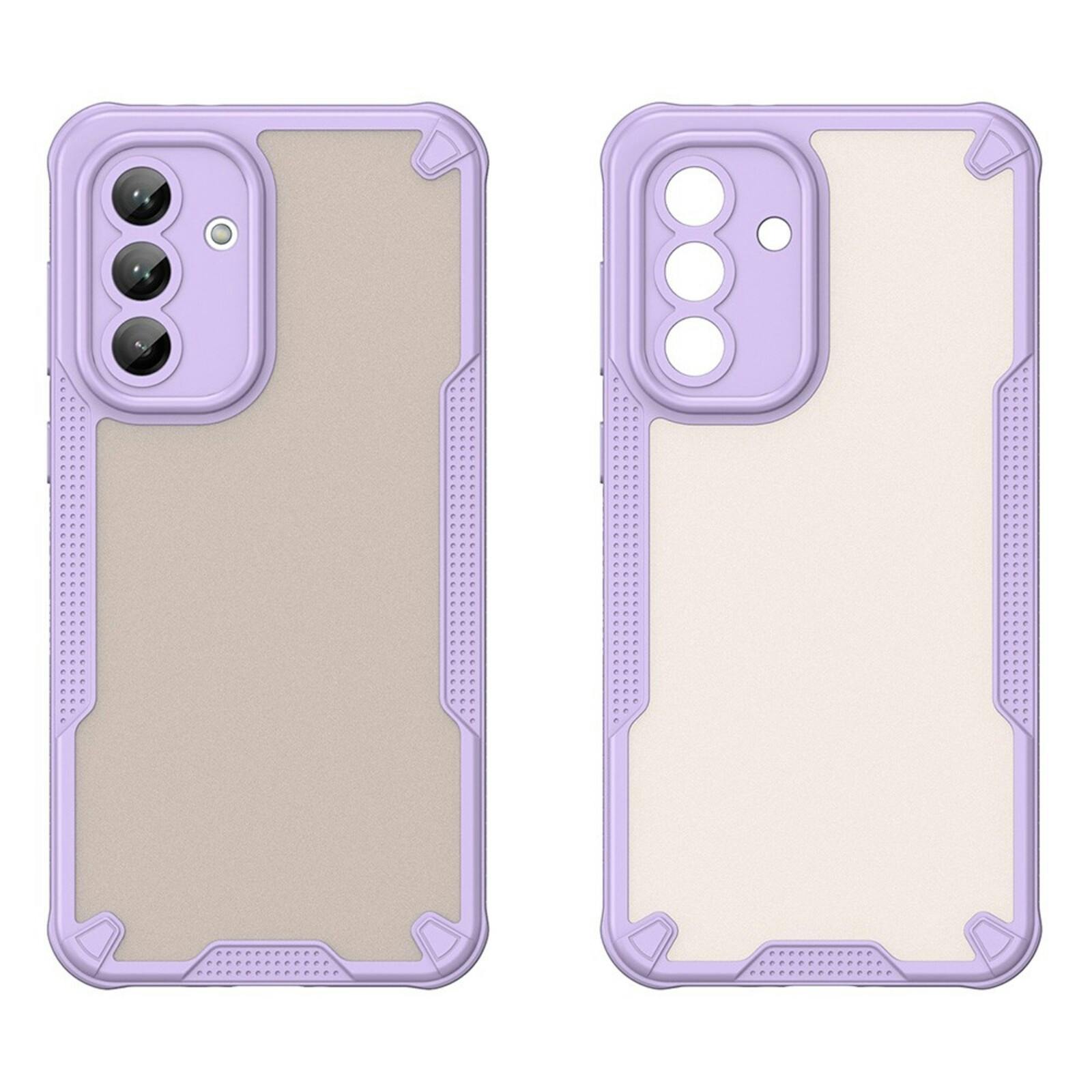 Mocaa Samsung Galaxy A56 Lichtgewicht Rugged Beschermhoesje Paars