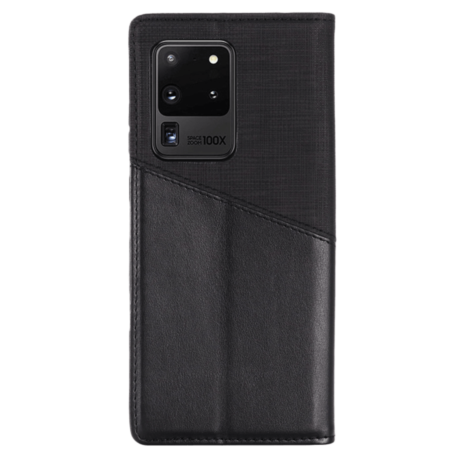 MUXMA Samsung Galaxy S20 Ultra Easy Carry Wallet Telefoonhoesje Zwart