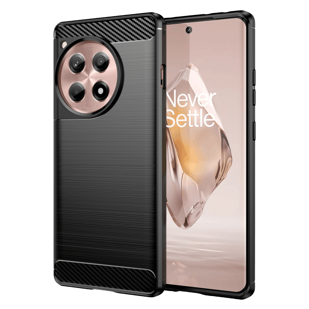 Mocaa OnePlus 12R Schokbestendig Hoesje Zwart