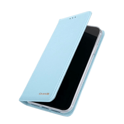 CMAI2 iPhone 11 Silk Series Slank Bookcase Hoesje Blauw