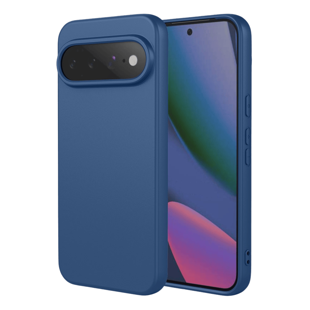 Mocaa Google Pixel 11 Pro XL Siliconen Hoesje Blauw