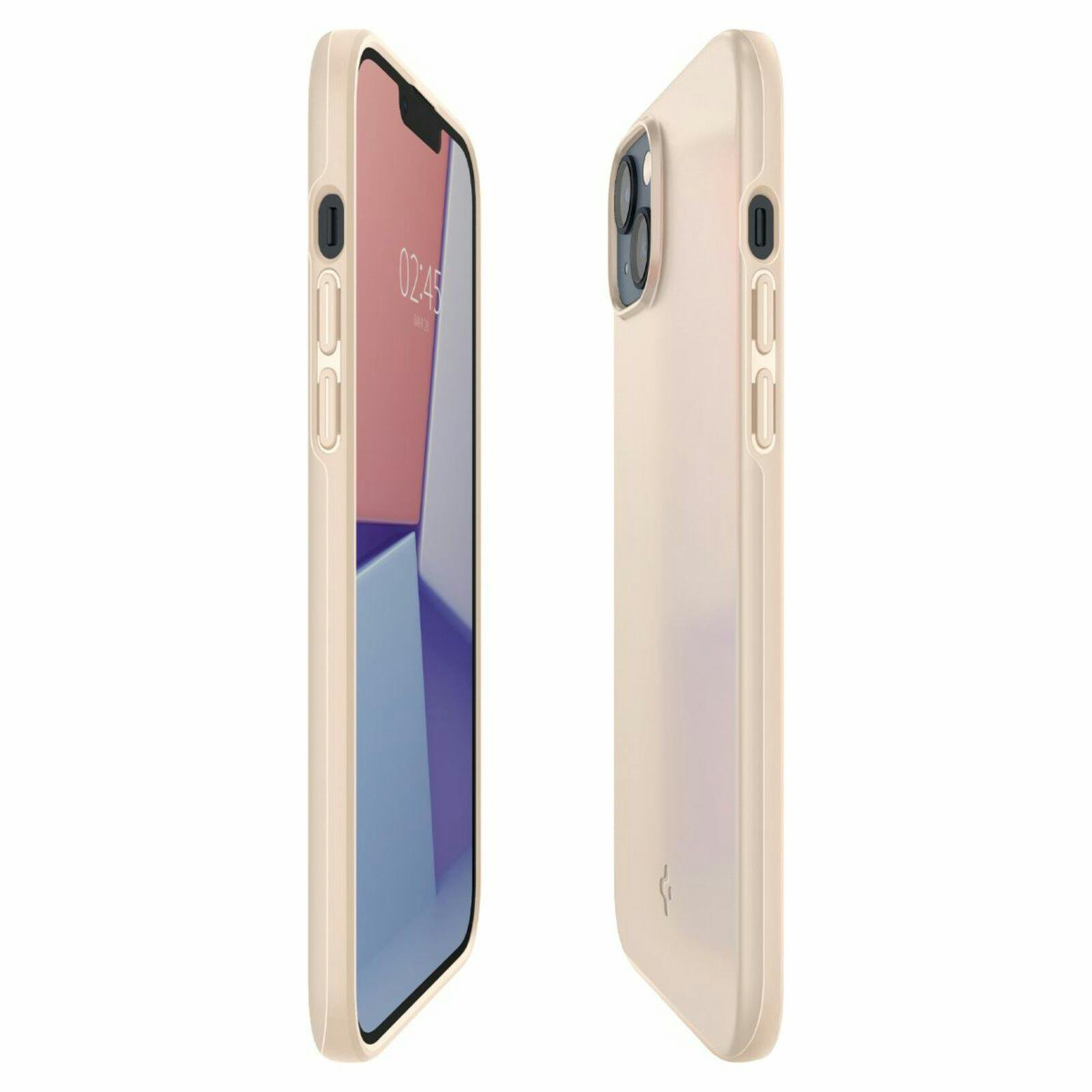 Spigen iPhone 14 Plus Thin Fit Hoesje Beige