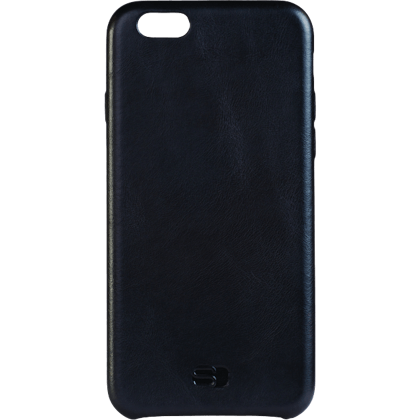 Senza iPhone 6(S) Leather Back Case Black
