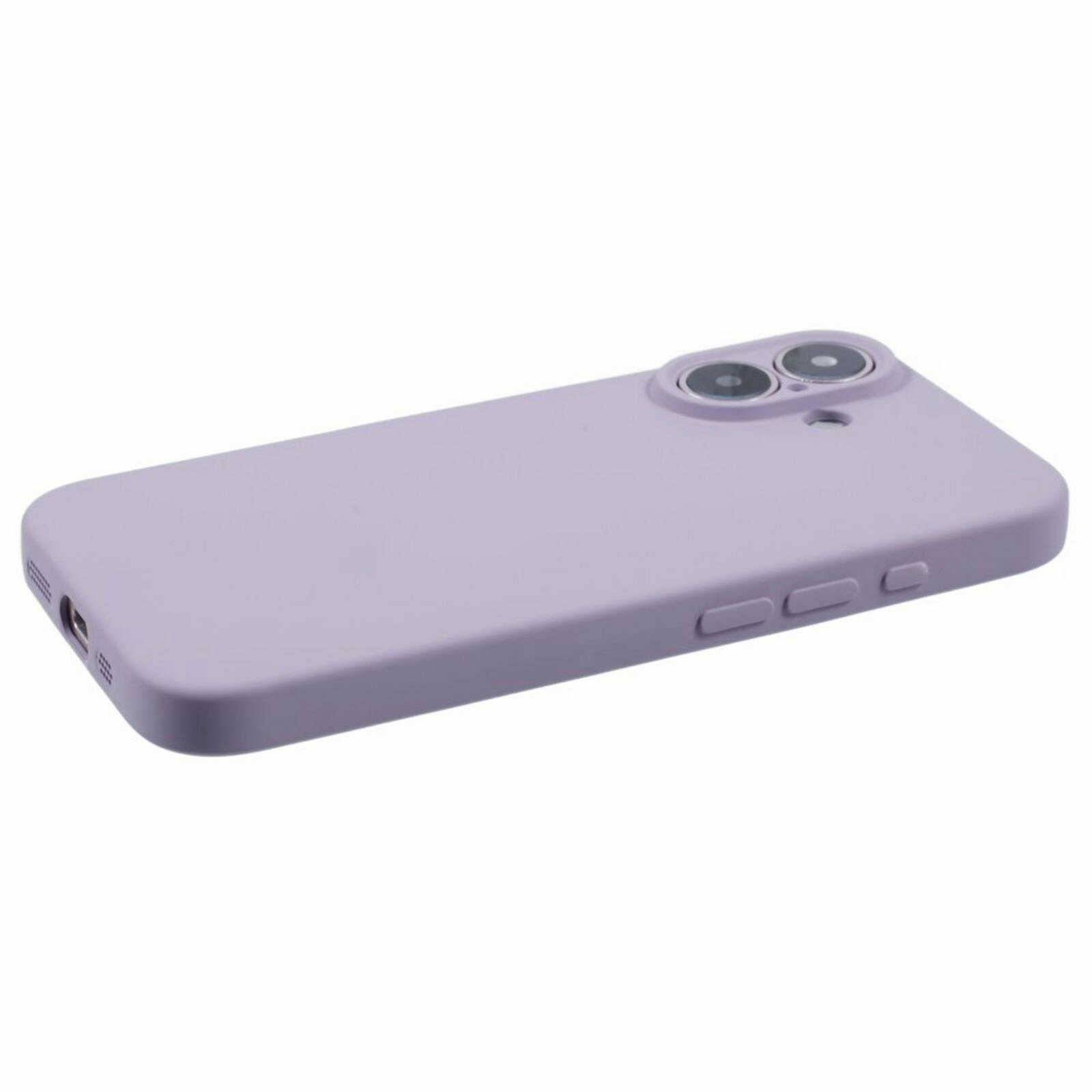 Mocaa Apple iPhone 16 Plus Lens Protection Hoesje Paars