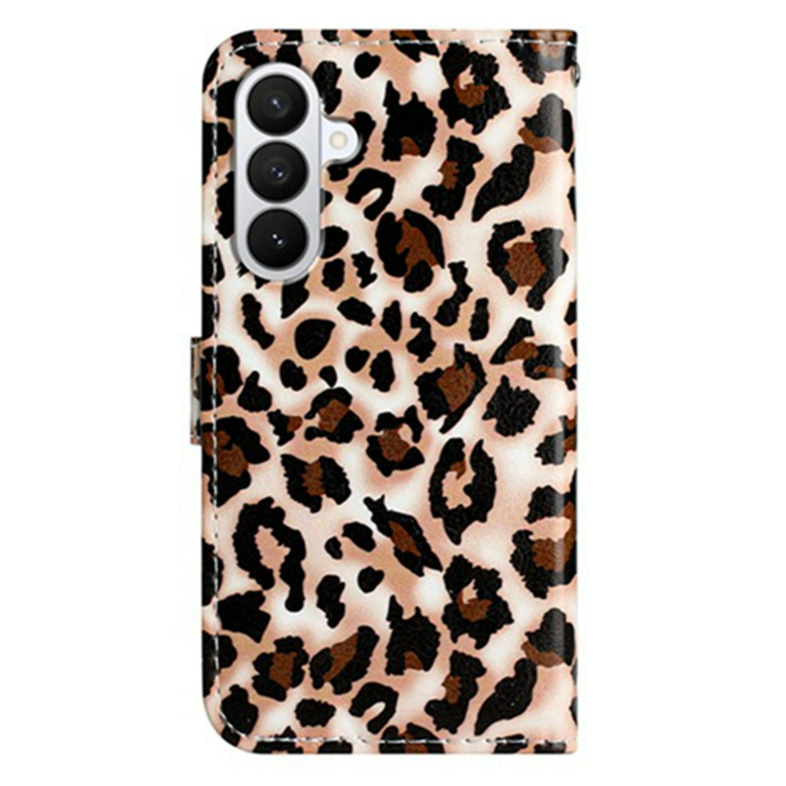 Comfycase Samsung Galaxy A57 Fashion Bookcase Luipaardprint