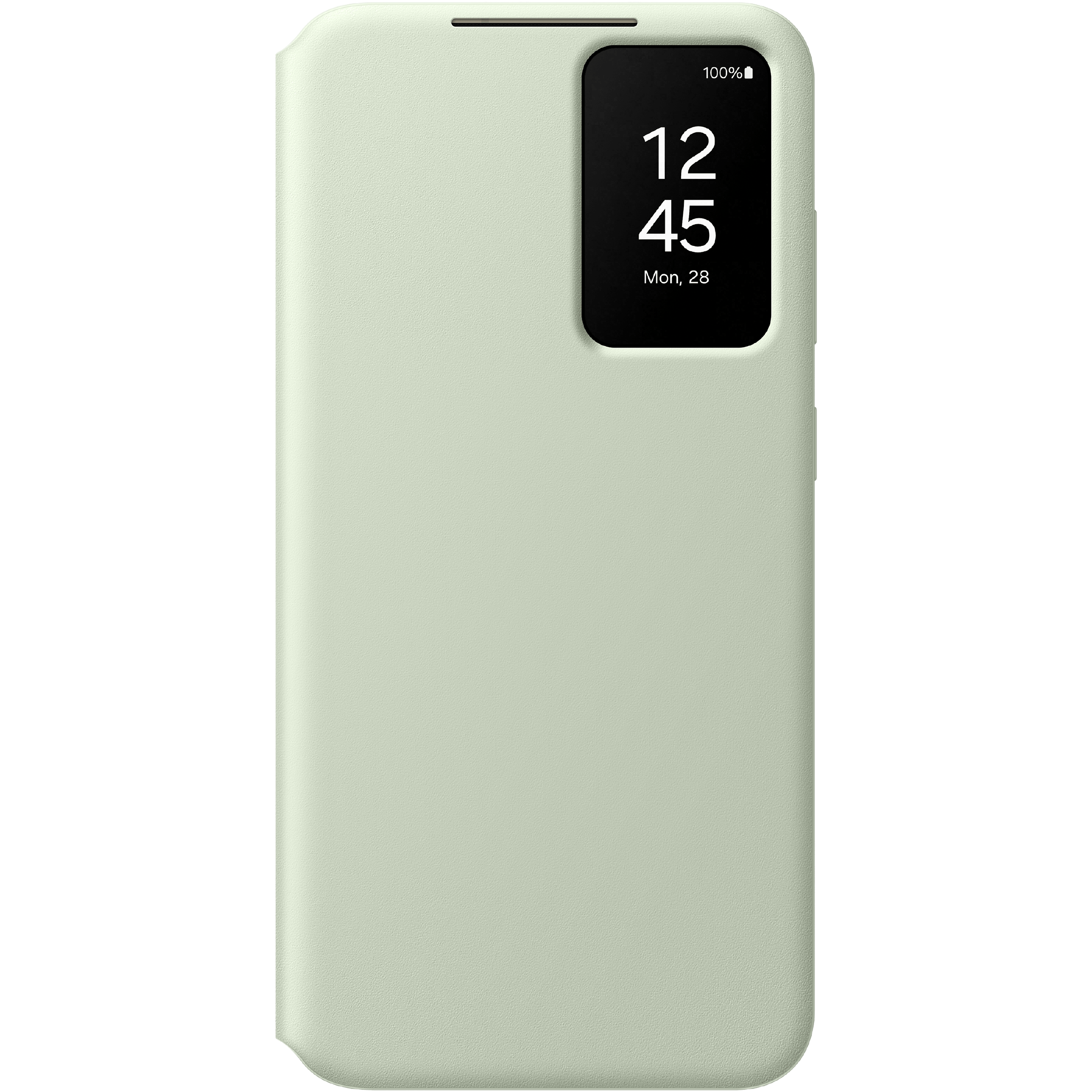 Samsung Galaxy S24 Ultra Smart View Portemonnee Hoesje Groen