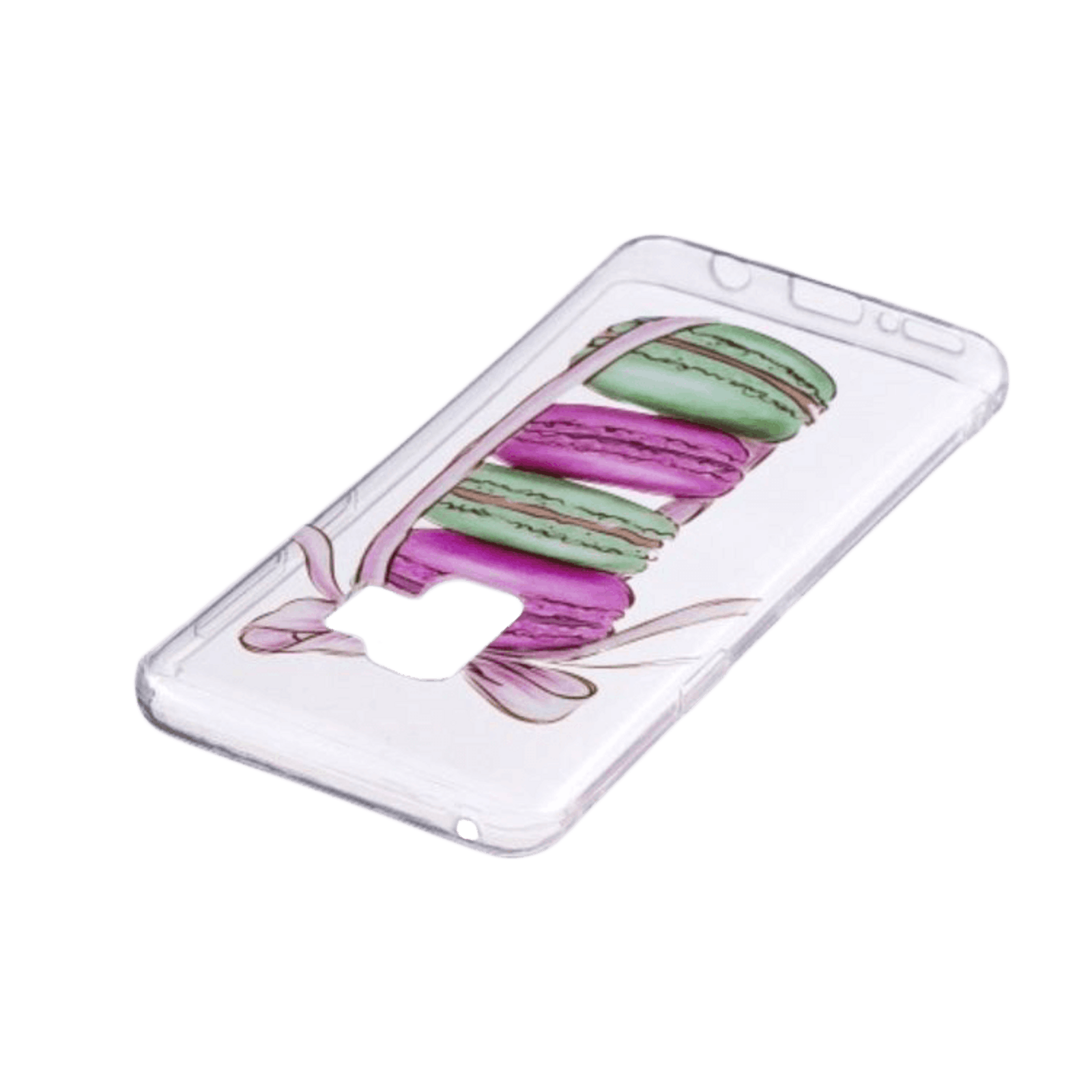 Mocaa Samsung Galaxy S9 Hoesje Macarons Meerkleurig