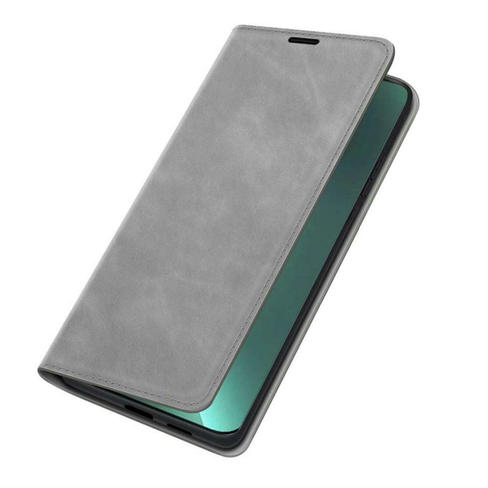 Just in Case iPhone 14 Pro Portemonnee Hoesje Grijs