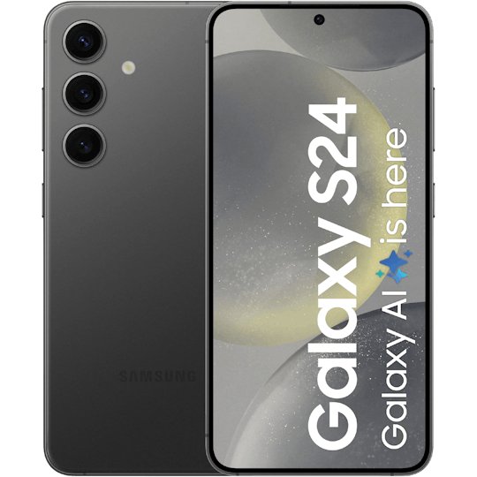 Samsung Galaxy S24 Onyx Black - Voorkant & achterkant