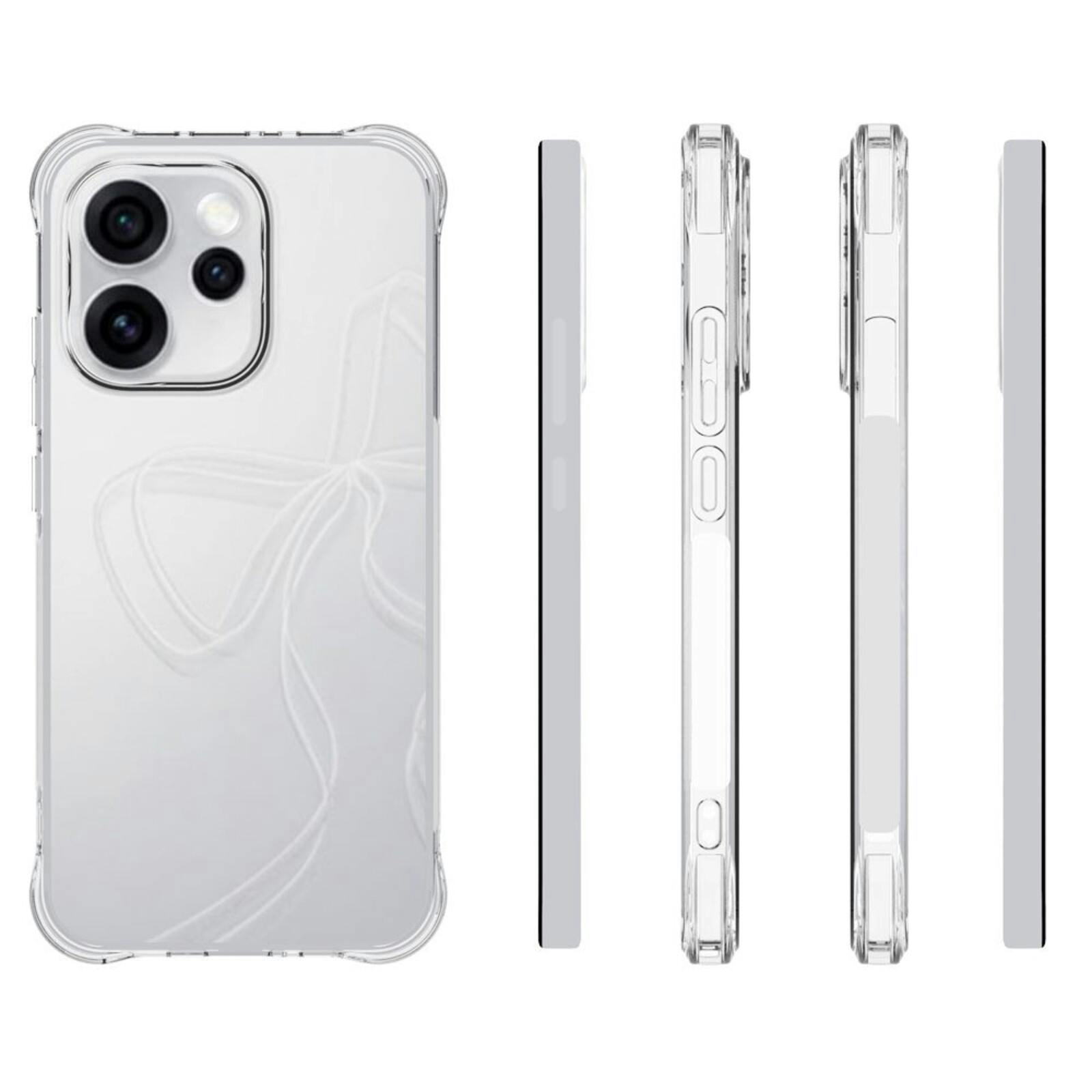 CaseBody OPPO Reno15 Shockproof Hoesje Transparant
