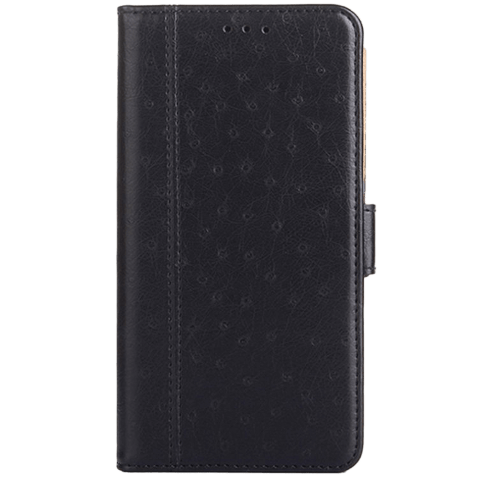 CaseBody OnePlus Nord N10 Ostrich Bookcase Zwart