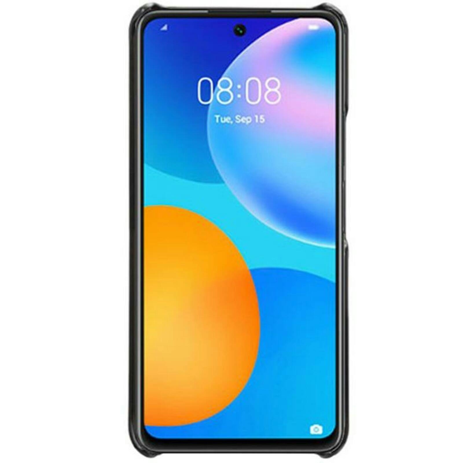 Comfycase Huawei P Smart 2021 Card Case Hoesje met Pasruimte Zwart