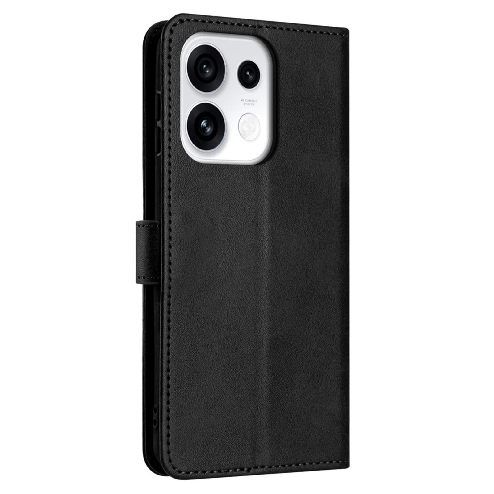 Comfycase Reno16 F 5G Bookcase Hoesje Zwart
