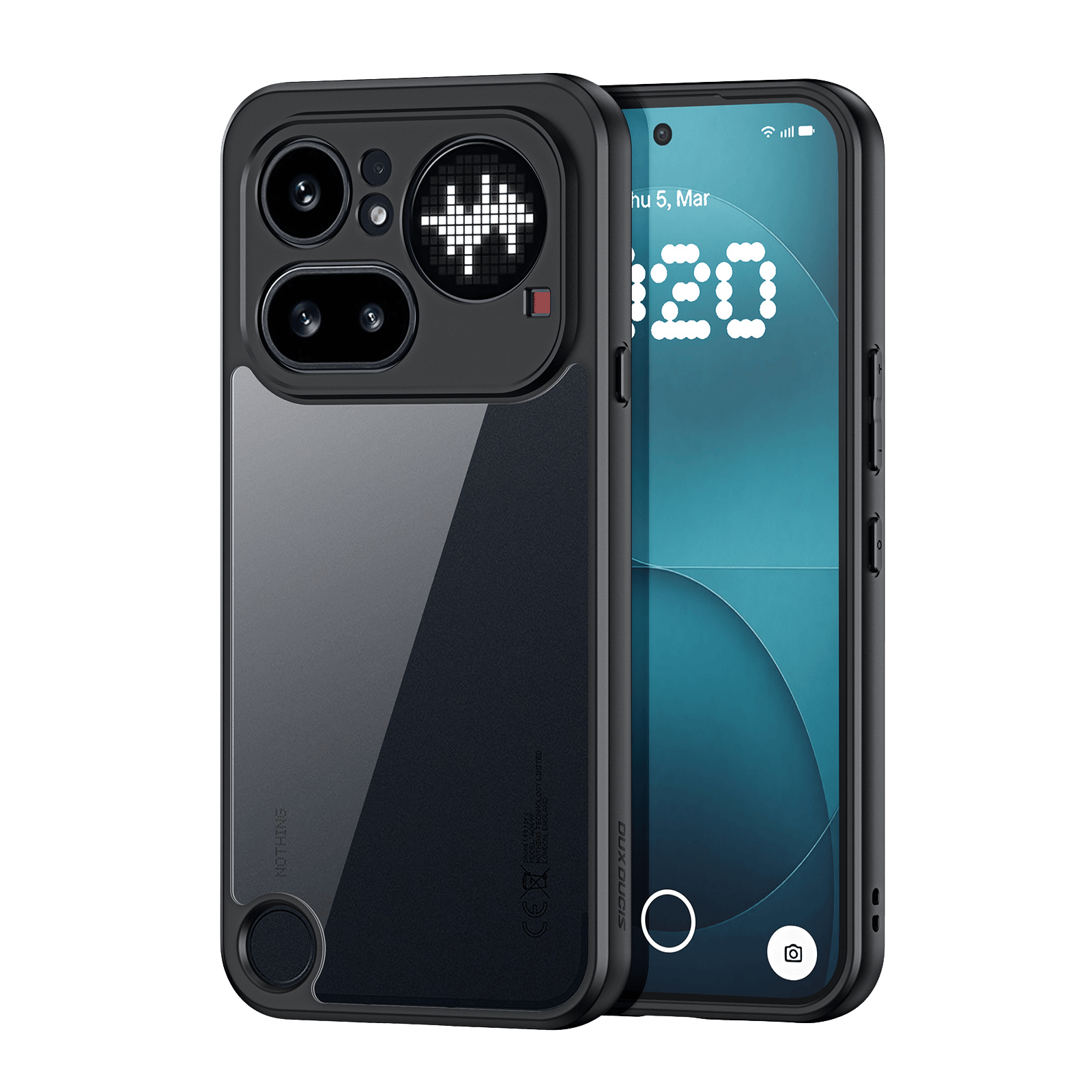 DUX DUCIS Nothing Phone (4a) Pro Aimo Series Hoesje Zwart