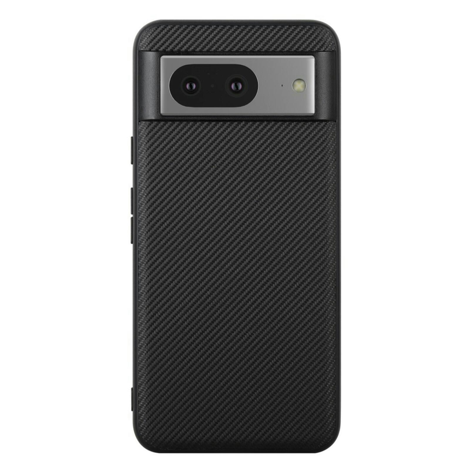 Vili Google Pixel 8 Texture Hoesje Zwart