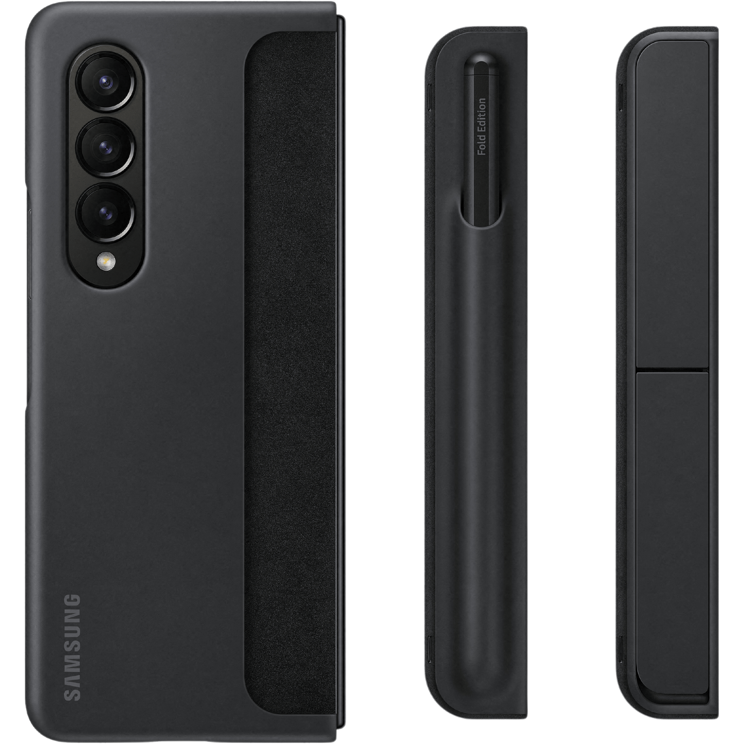 Samsung Galaxy Z Fold4 Protective Standing Hoesje Met S Pen Zwart