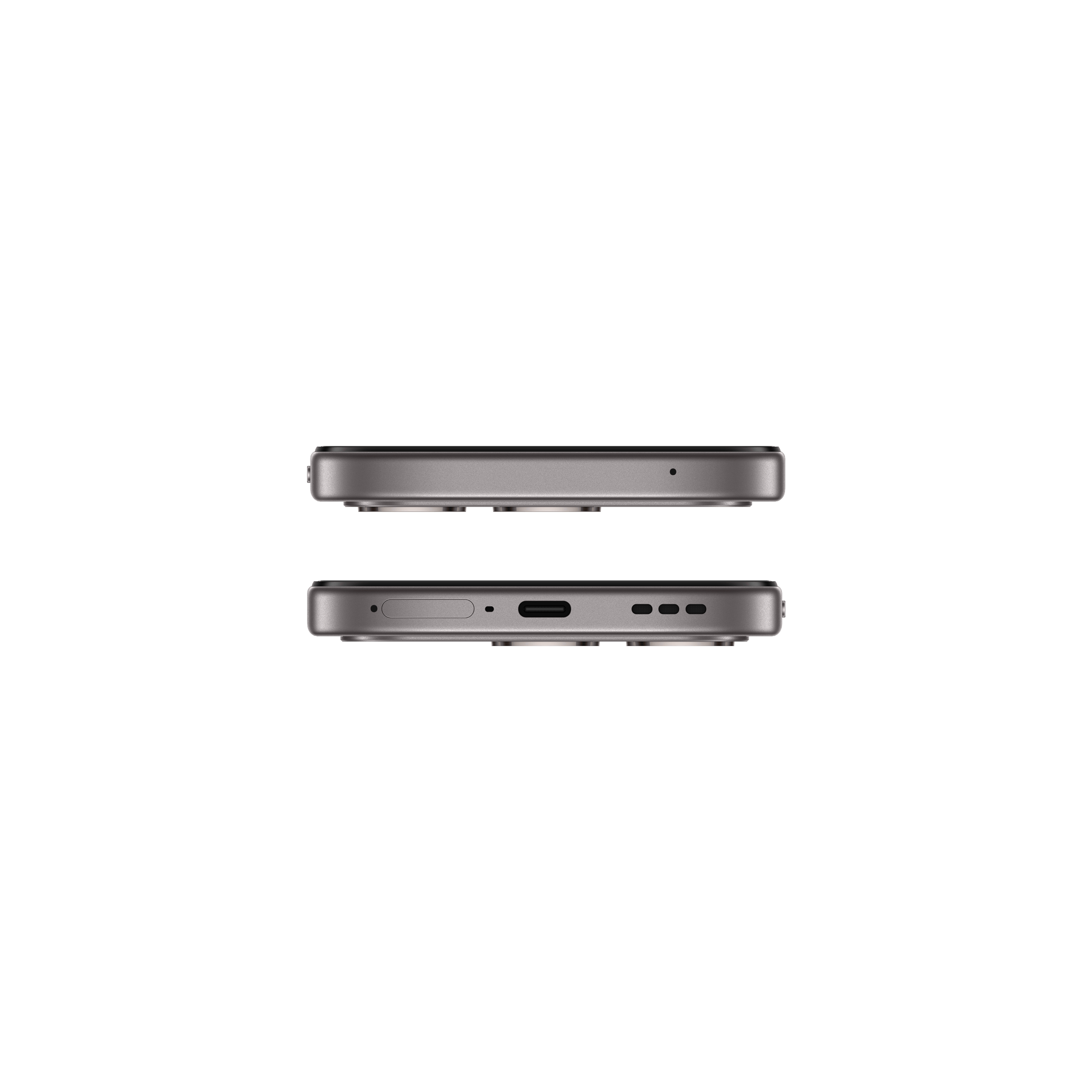 OPPO A7 Pro 5G Shine Titanium - Zijkant