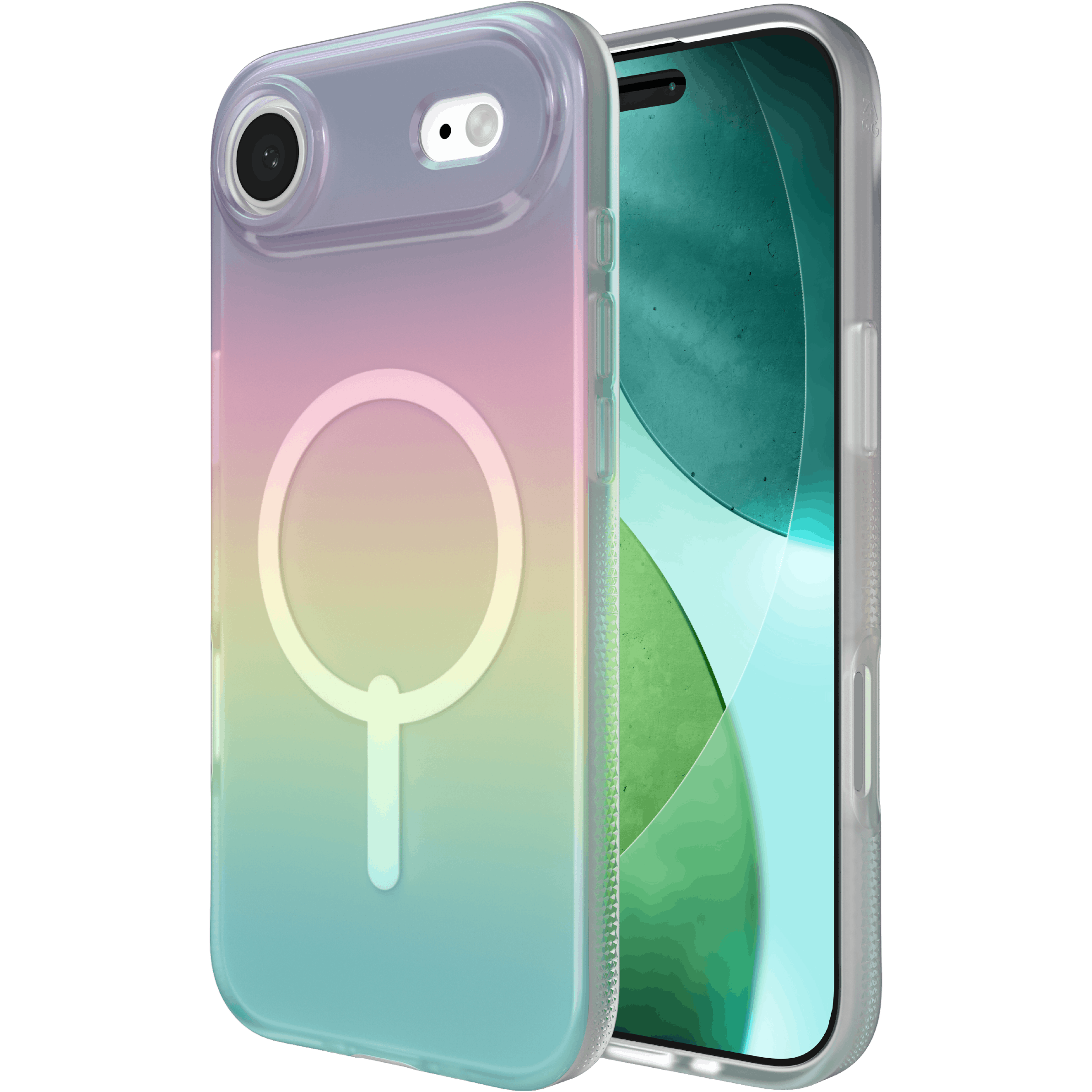 ZAGG iPhone Air MagSafe Milan Case Iridescent - Voorkant