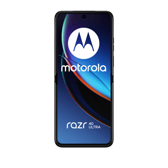 Motorola Razr 40 Ultra Infinite Black - Voorkant
