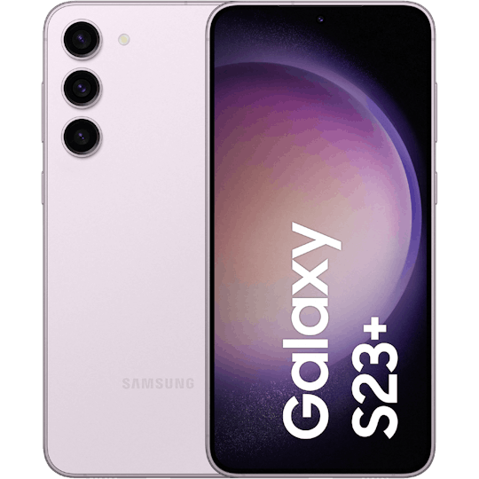 Samsung Galaxy S23 Plus 5G Lavender - Voorkant & achterkant