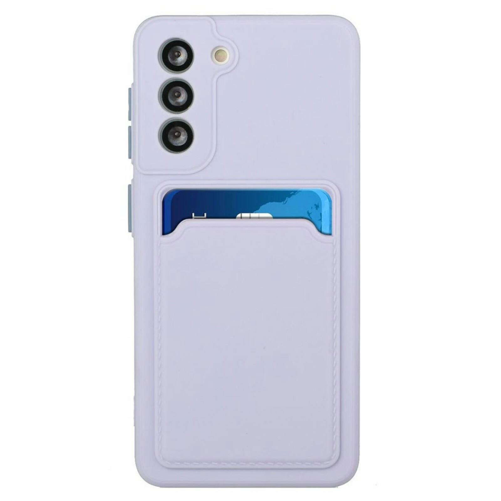 CaseBody Samsung S23 FE Telefoonhoesje met Kaarthouder Paars