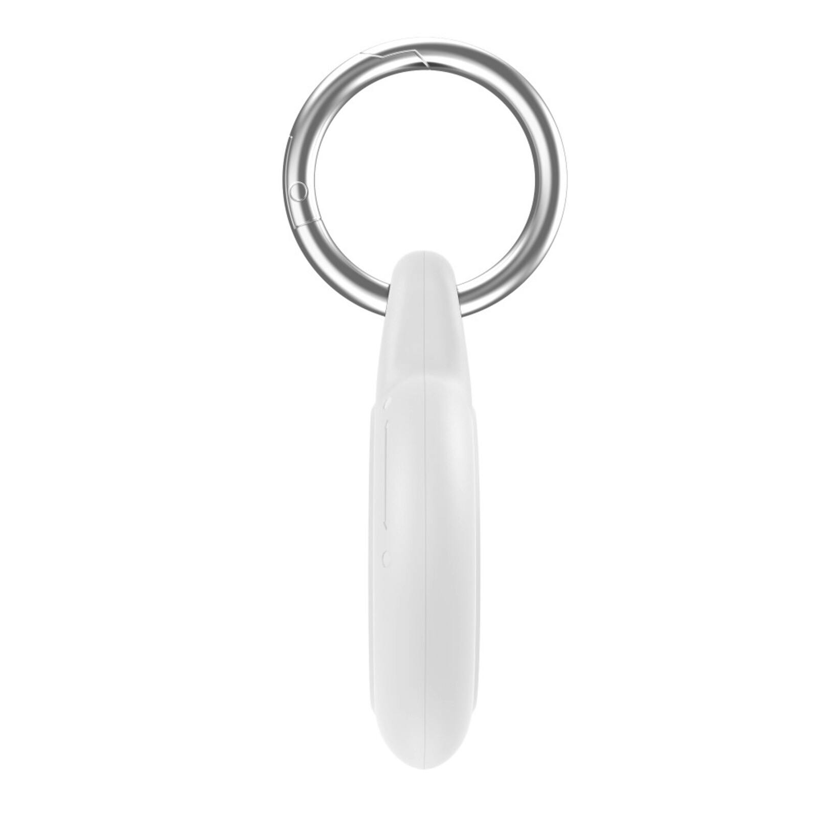 CaseBody AirTag Hardcase Sleutelhanger Wit