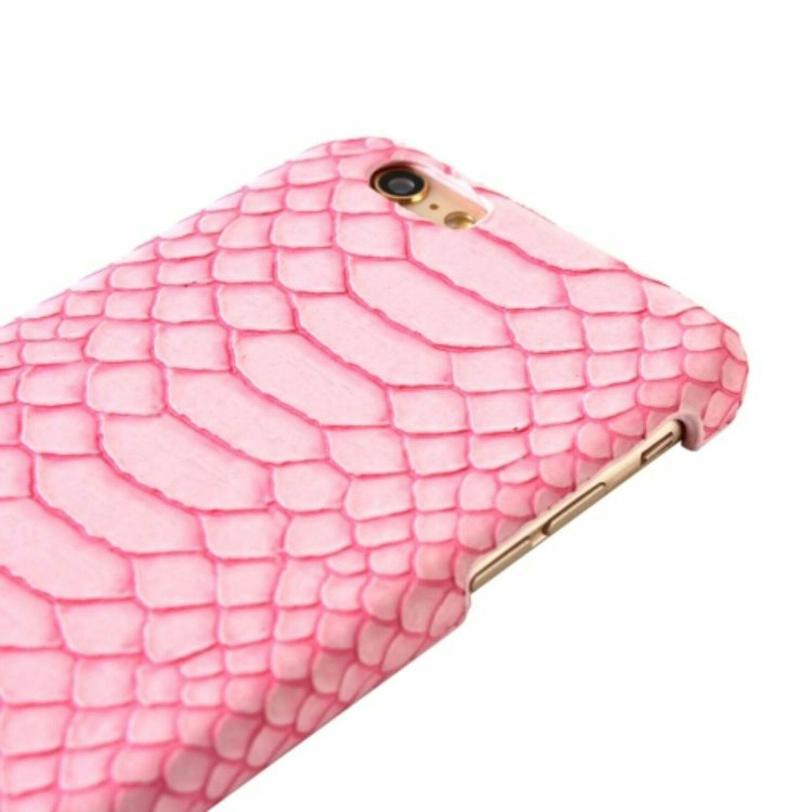 CaseBody iPhone 6 / 6s SnakeSkin Hoesje Roze