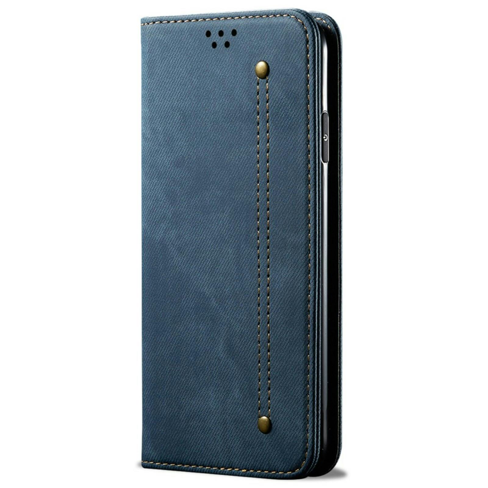 CaseBody Xiaomi Redmi Note 13 5G Denim Bookcase Blauw