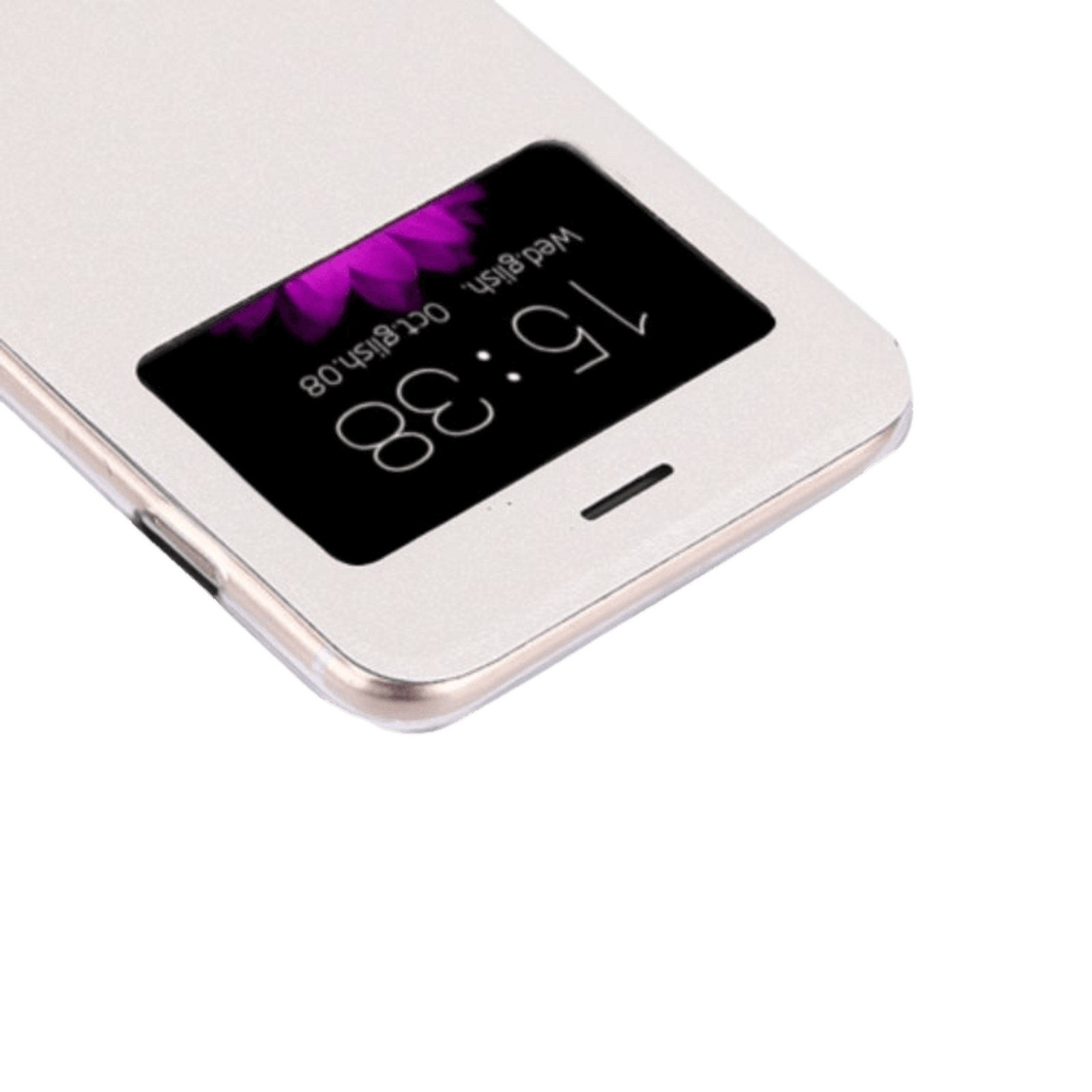 Comfycase iPhone 7 Plus / 8 Plus View Hoesje Wit