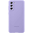 Samsung Galaxy S21 FE Siliconen Hoesje Lavender - Voorkant