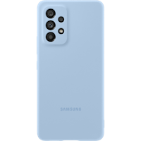 Samsung Galaxy A53 Siliconen Hoesje Arctic Blue - Voorkant
