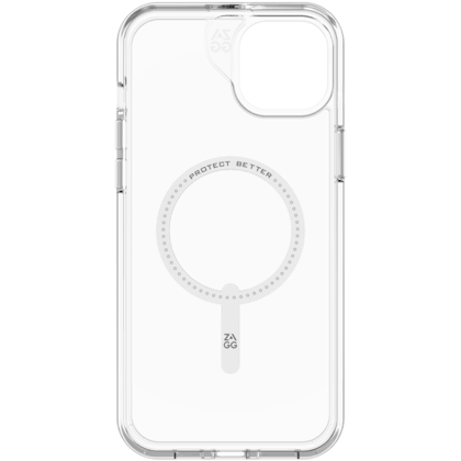ZAGG iPhone 15 Plus Crystal Palace MagSafe Hoesje Transparant - Voorkant