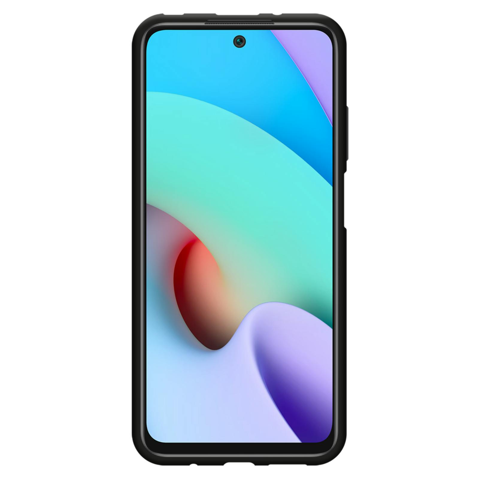 Just in Case Redmi 10 2022 Siliconen (TPU) Hoesje Zwart